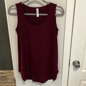 Zenana Premium Burgundy Tunic top small